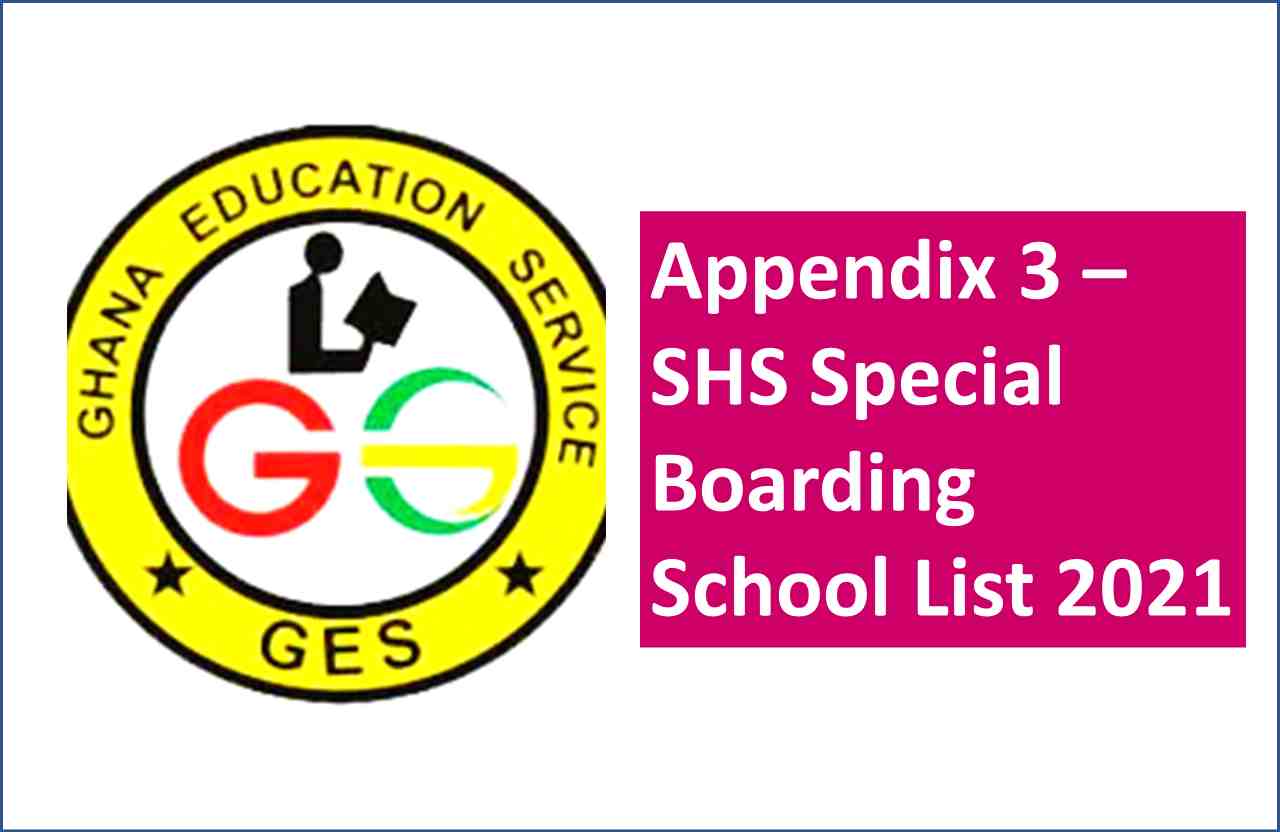 2021 second cylce schools register - appendix 3 schools